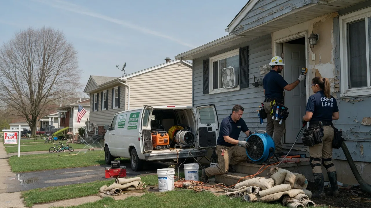 Flood Cleanup in Champaign, IL near me